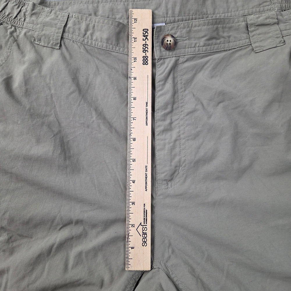 Columbia Cargo Pants Mens XL Green Excellent Titanium Hiking Outdoor TM8285 - Picture 5 of 9